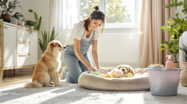 ניקוי הסל והצעצועים של חיית המחמד שלכם ב-30 דקות משפר את בריאותה ורווחתה ומונע אלרגיות