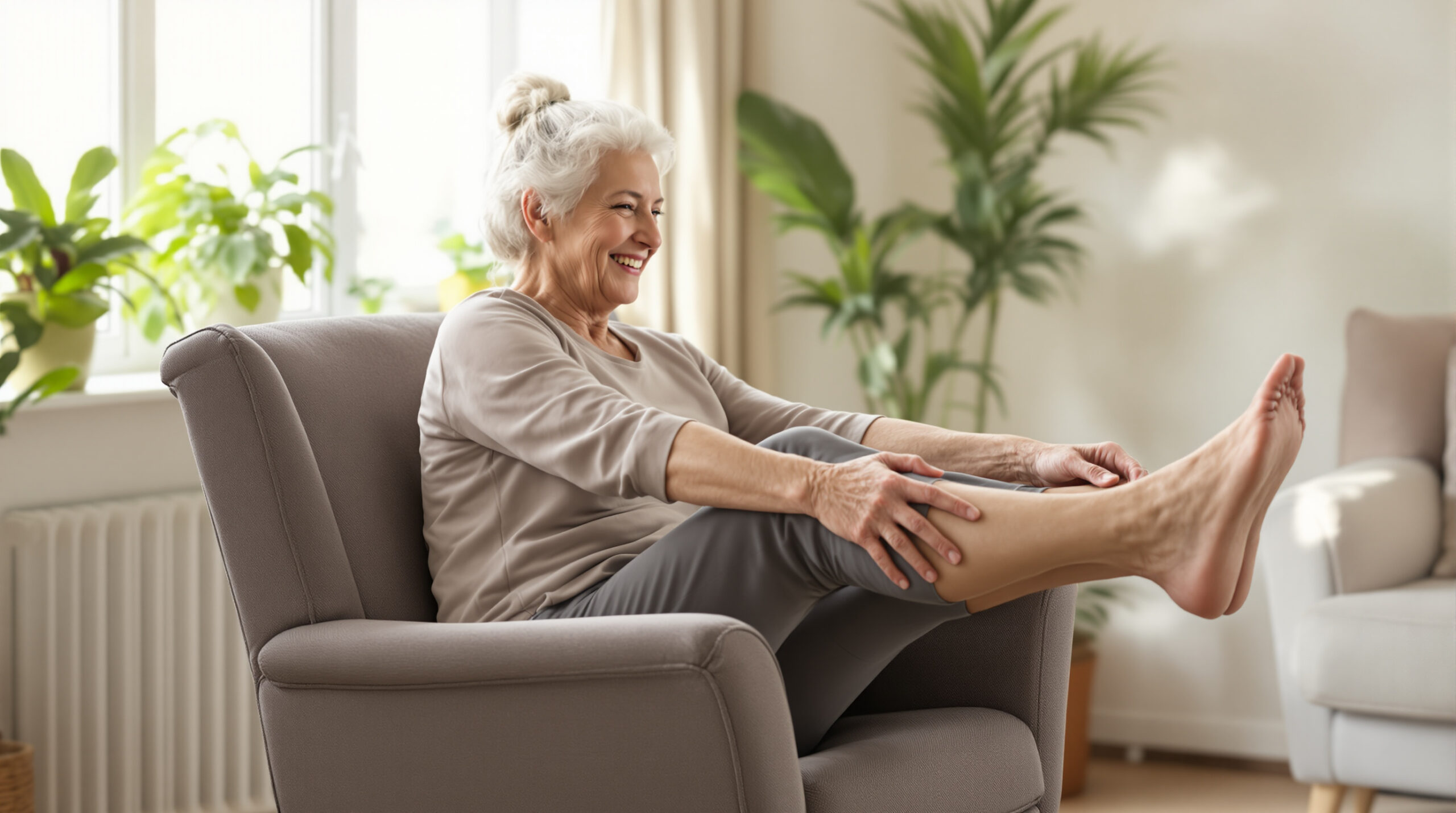 לא האמנתי שאוכל לחזק את שרירי הבטן שלי: 5 תרגילים על כיסא שהצילו לי את הגב אחרי גיל 60