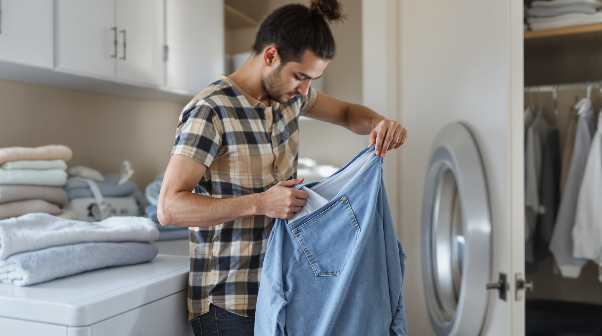 מאז שלקחתי 5 דקות לבדוק את המכונה שלי, הבגדים שלי נראים כמו חדשים ומחזיקים הרבה יותר זמן.