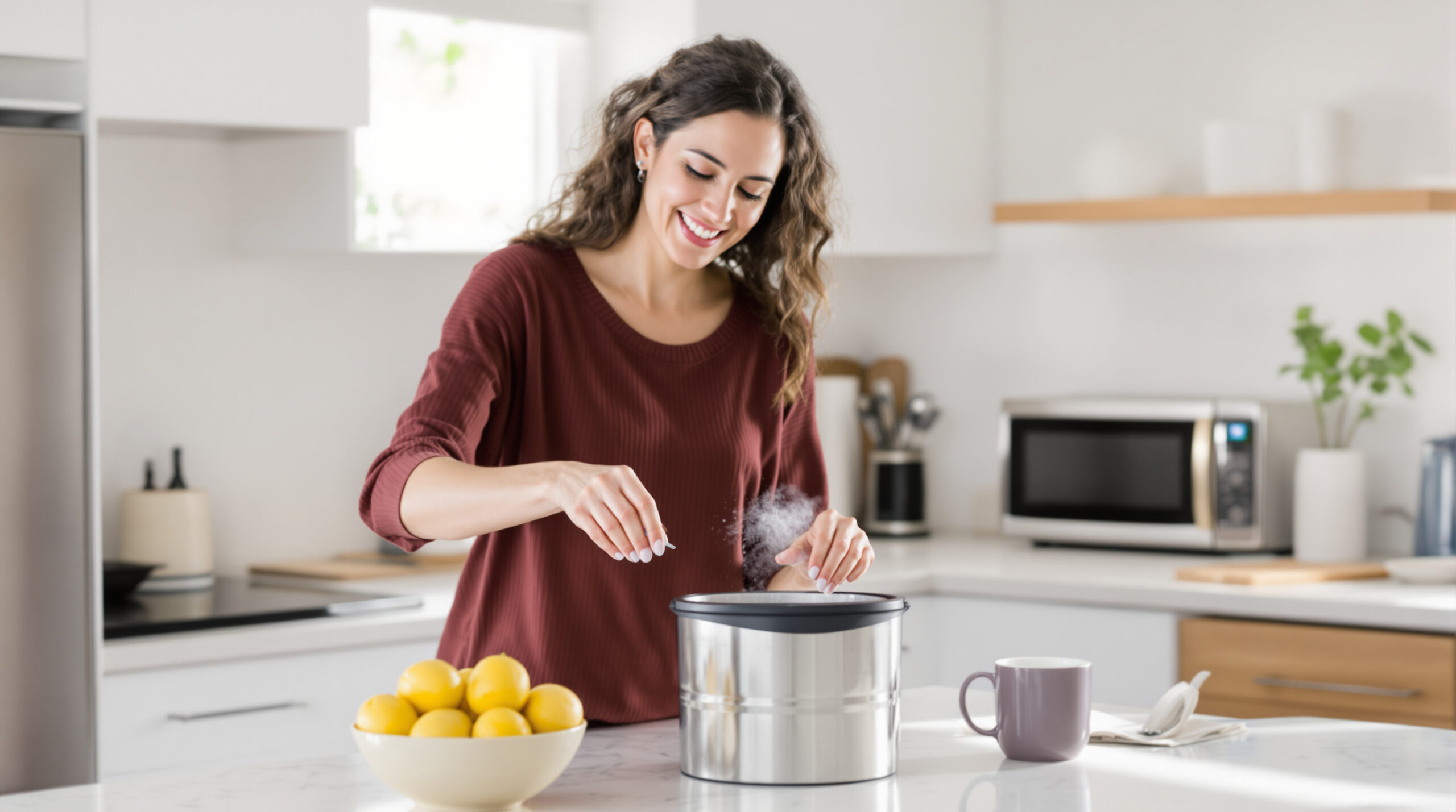 האורחים שלכם לא יאמינו: 5 פעולות נגד ריחות שאף אחד לא מנסה במטבח