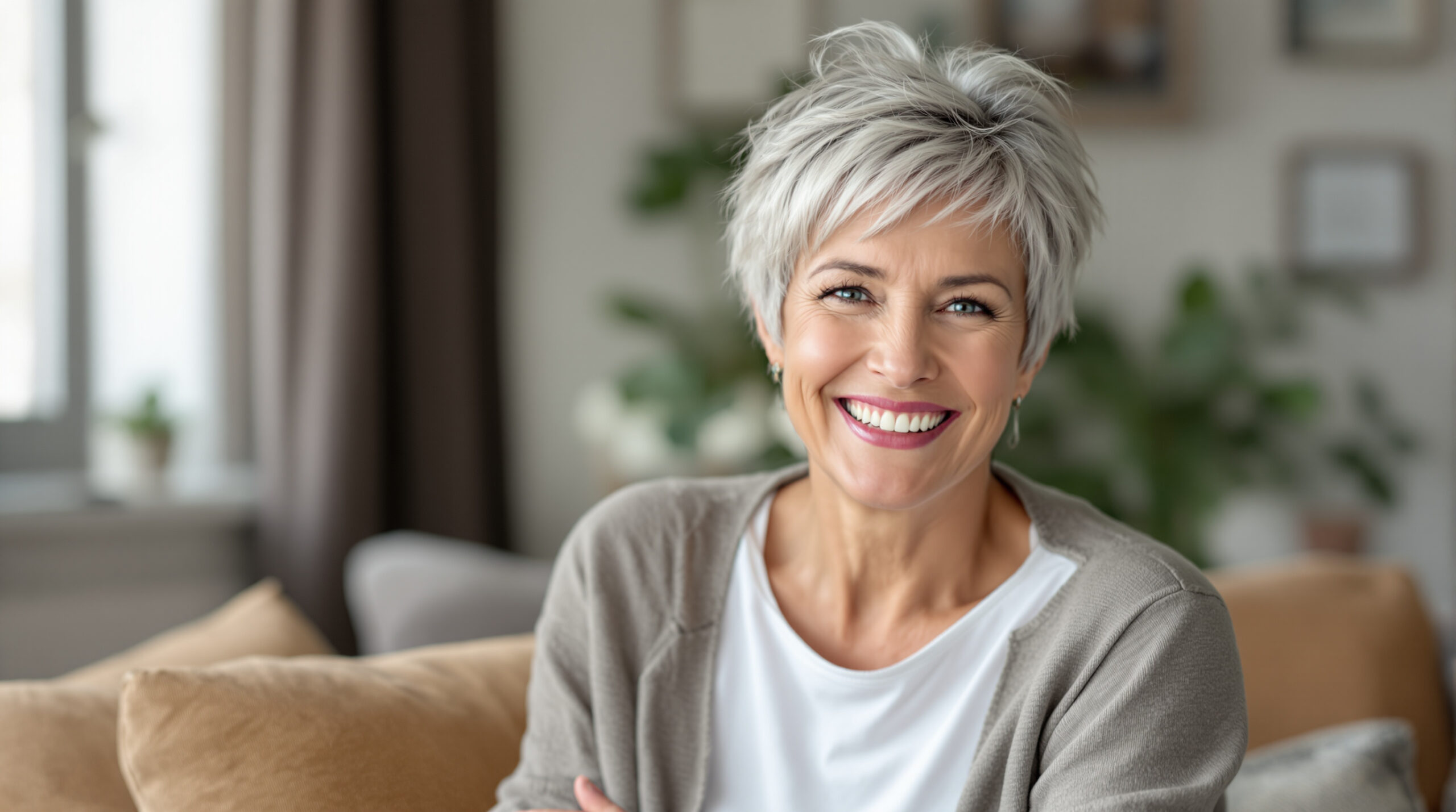 חשבתי שאורך השיער שלי לא משנה: אחרי גיל 60, הסגנון הזה באמת החזיר לי את הנעורים והעצים את הביטחון העצמי שלי