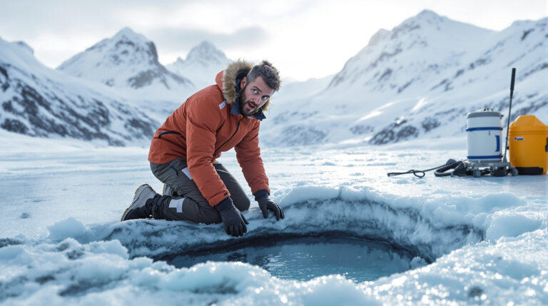 בביקור בקרחון נמס, גיליתי עקבות זיהום מהתקופה הביניימית שהפתיעו אותי מאוד אחרי 800 שנה