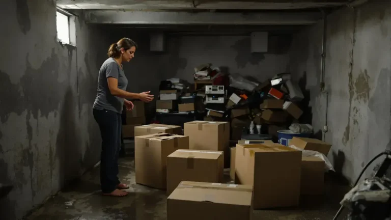 אחסון קרטונים במרתף עלול לגרום לנזקים שלעיתים קרובות אתם ממעיטים בערכם