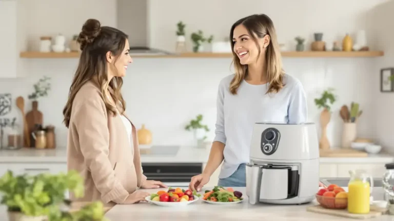 מומחים קובעים כי בישול באמצעות טיגון באוויר מפחית את זיהום האוויר עד פי מאה לעומת מחבת אך הרגל זה לעיתים קרובות מוערך בחסר