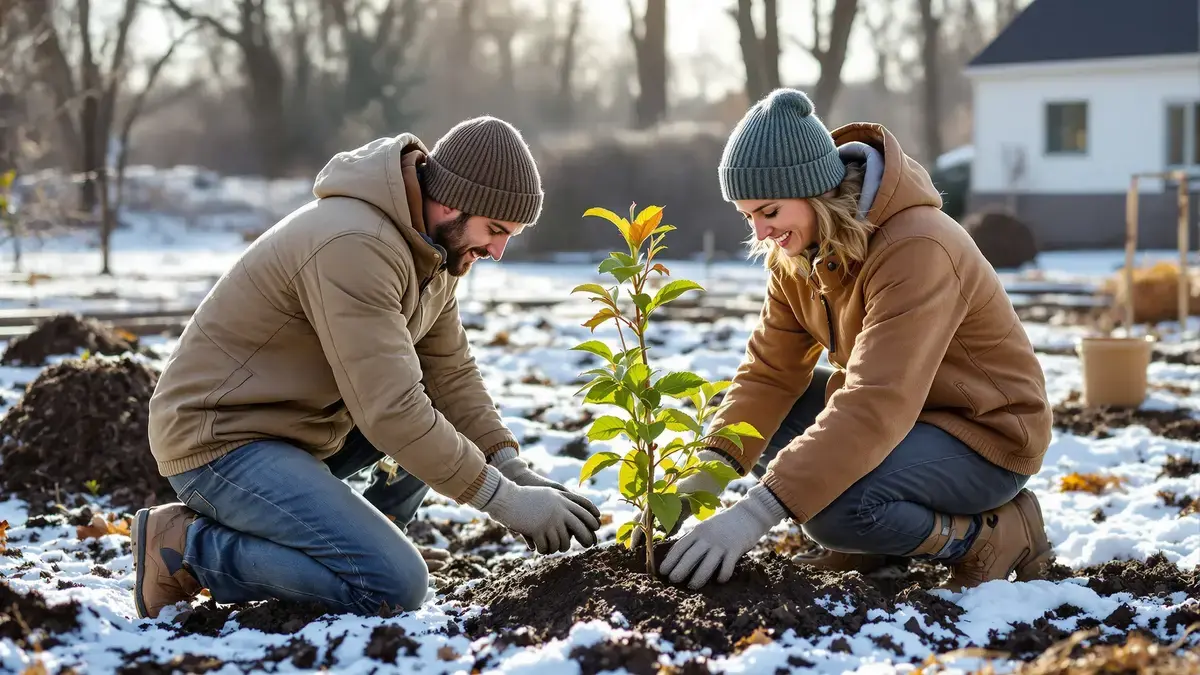עץ התפוח עץ חיוני לרוב הגינות
