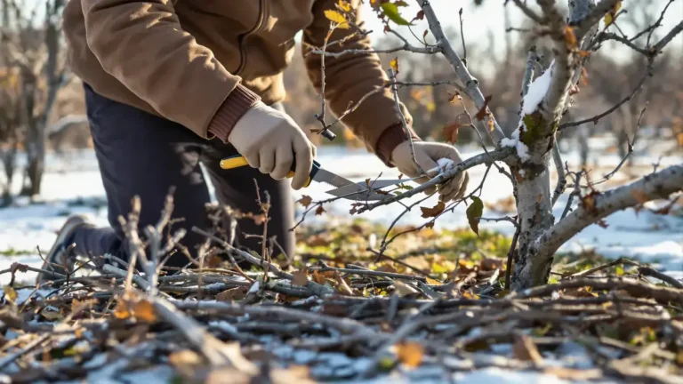 גיזום עצי פרי נעשה לעיתים קרובות בחורף כך תבצעו אותו נכון