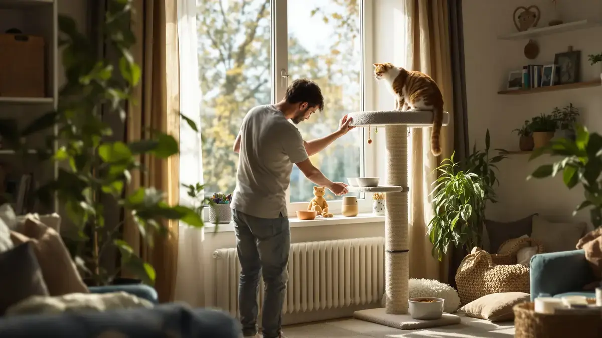 התאמות פשוטות שיעזרו לחתול שלך להתמודד טוב יותר עם היעדרות שלך