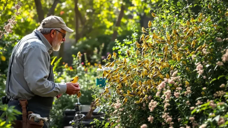 מומחים קובעים נוכחות של חוחית בגינתכם אינה מקרית ויכולה להפר את האיזון המקומי ולהסתיר סיכונים למינים אחרים