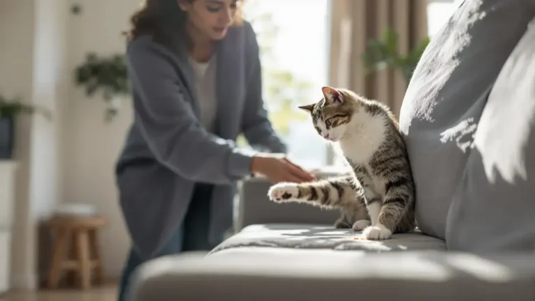 הצורך הטבעי שהחתול שלכם מנסה לספק על ידי הרס חפצים מוערך בחסר