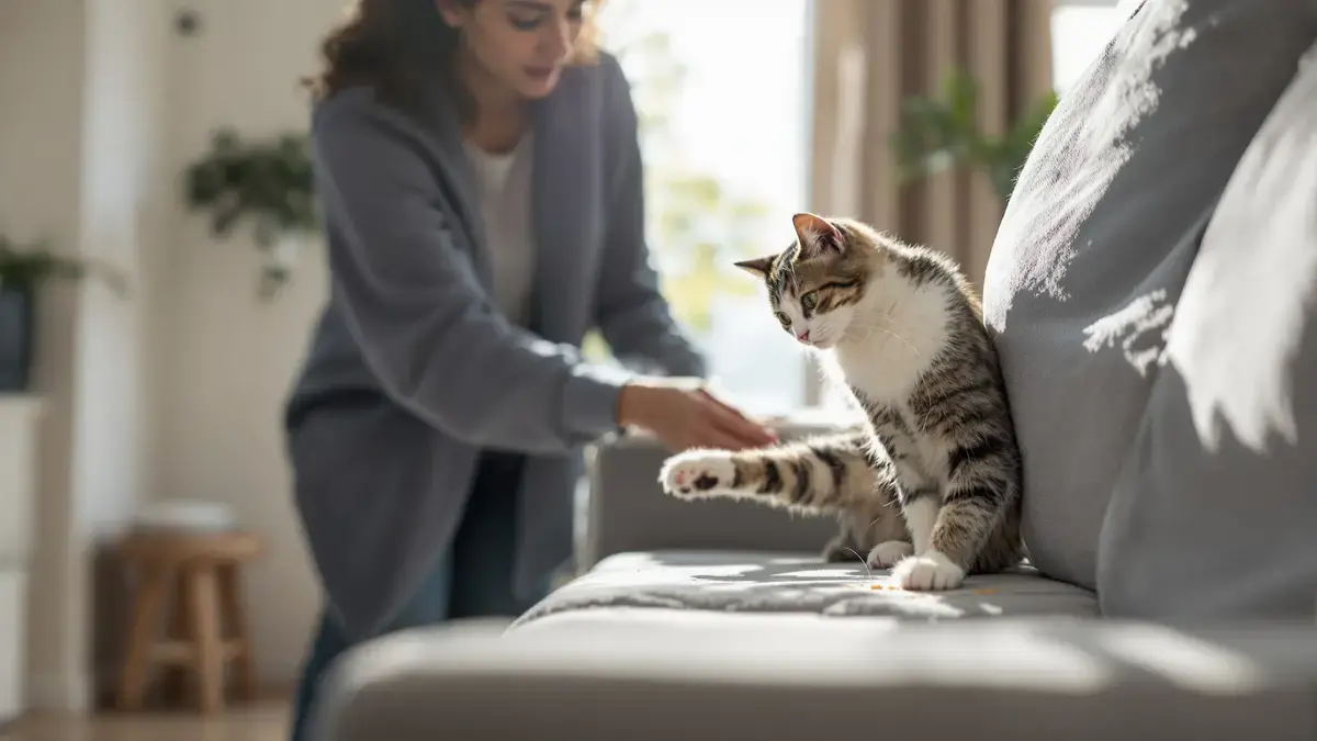 הצורך הטבעי שהחתול שלכם מנסה לספק על ידי הרס חפצים מוערך בחסר