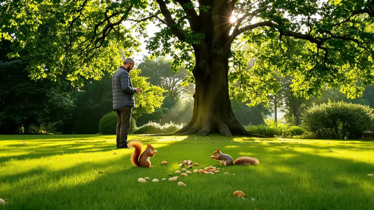 נוכחות סנאי בגינה שלך חושפת פרטים מעניינים על המערכת האקולוגית שבסביבה