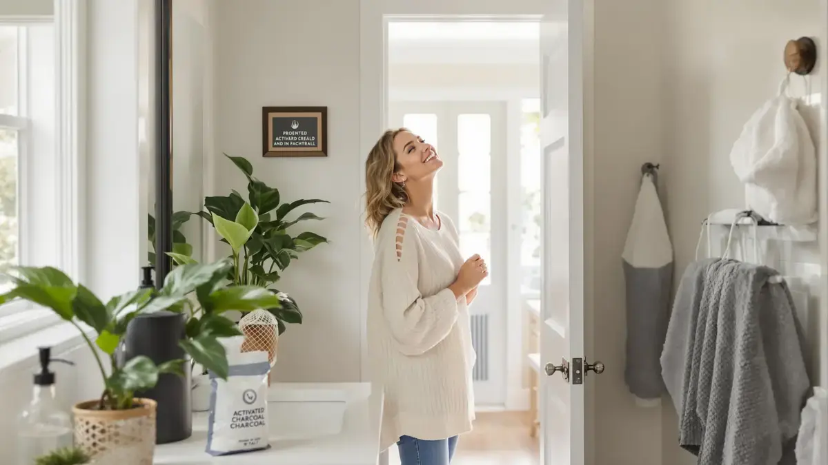 הטריק הפשוט הזה יכול להעלים את ריח העובש בחדר האמבטיה שלכם מבלי שתשימו לב