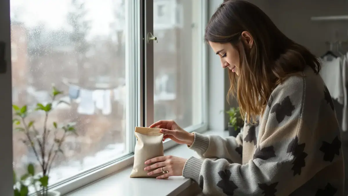 שקית יפנית טבעית מייבשת את הדירה שלך בלי חשמל פתרון לא מוכר נגד לחות מתמשכת