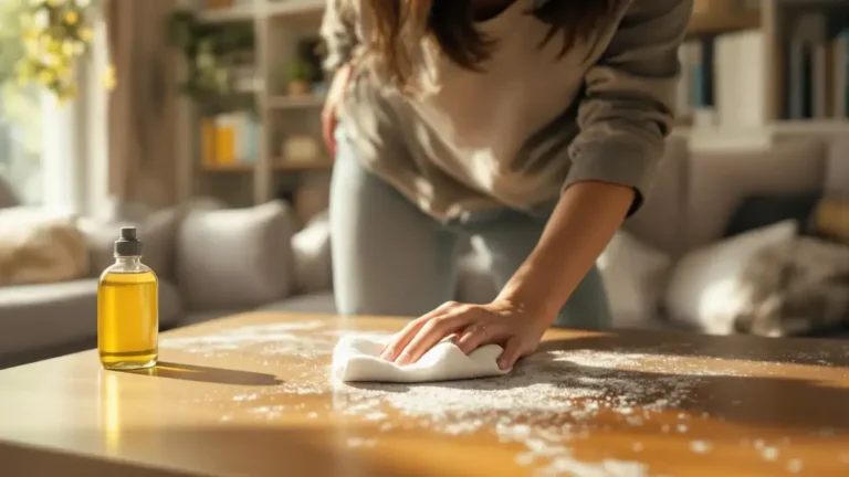 מומחי הניקיון מזהירים שימוש בשמן הצמחי הזה על הרהיטים מסוכן כי הוא לוכד אבק ואלרגנים