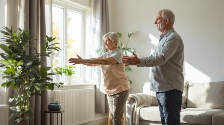 שגרת עמידה של 5 דקות עשויה לשפר את היציבה בקרב בני 60 ומעלה, לפי מאמן