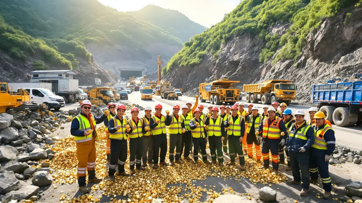 מכרה זהב סופרג'איינט שהתגלה בסין עשוי לשנות את הכלכלה העולמית לפי מומחים