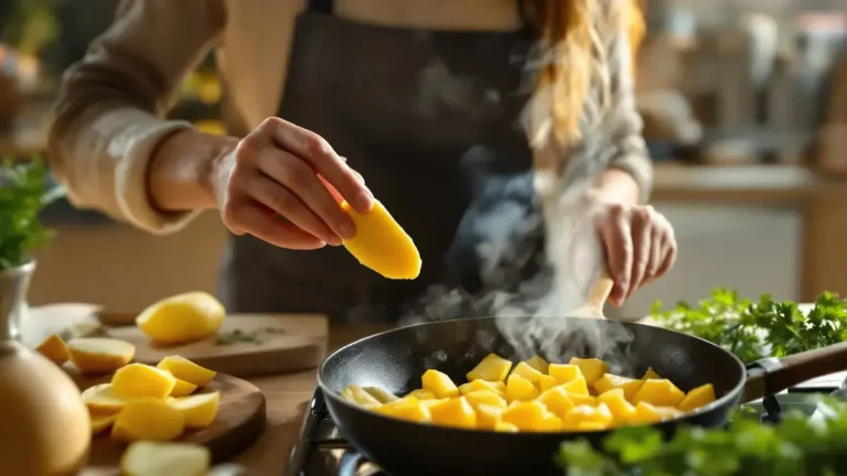 הוסיפו אותו לתפוחי האדמה בזמן הבישול לטעמים טעימים ומרקם רך ומוערך