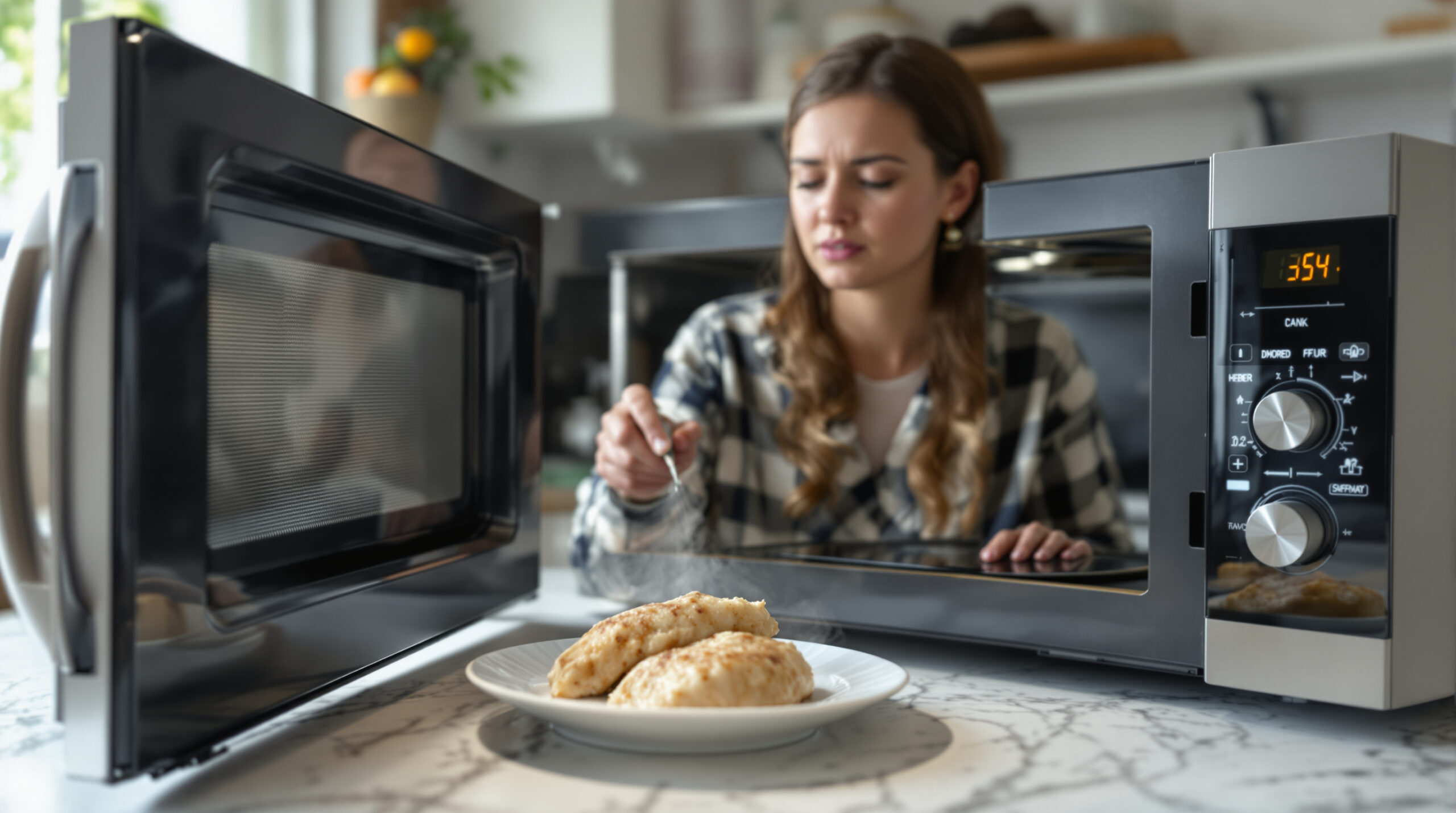 חשבתי שהפשרה במיקרוגל לא מזיקה: גיליתי שזה באמת משנה את המרקם של המנות האהובות עליי