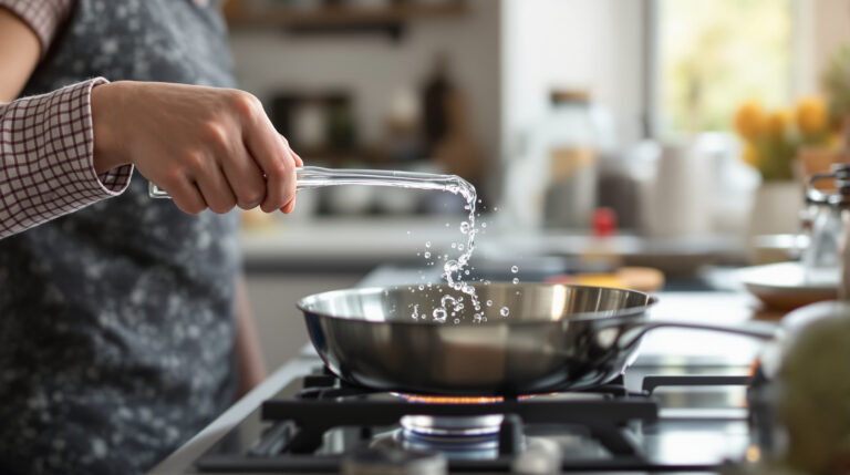 חשבתי שאני חייב חמאה כדי לבשל בלי שיידבק: גיליתי שיטה פשוטה עם המחבת נירוסטה שלי ששינתה הכול