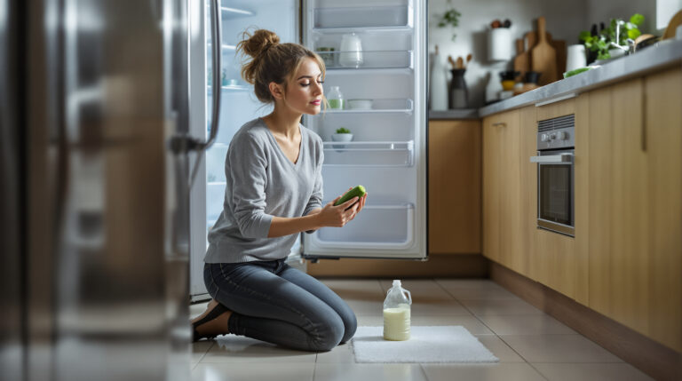 הירק שתמיד השארתי בתחתית המקרר פתר לי בסוף את בעיית המקקים בלי שום חומר כימי