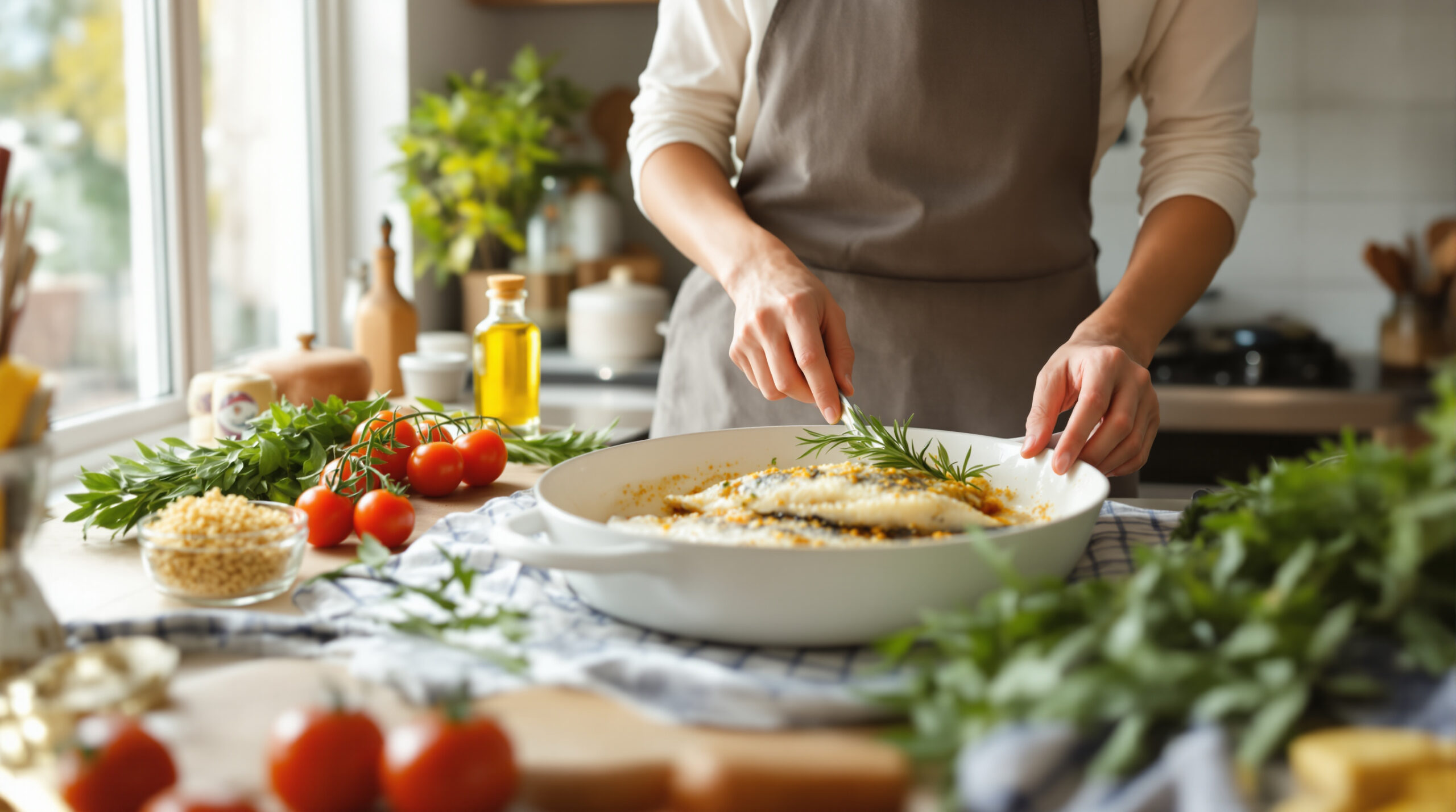 המנה הזו עם דג ועשב ים ים-תיכוני מפנקת את המוח שלכם: למה כדאי לכם לבשל אותה לעיתים קרובות