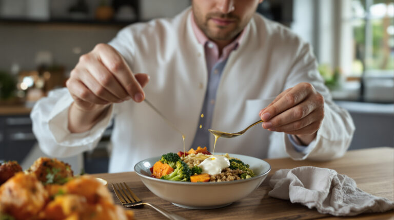 הארוחה הערב החיונית של גסטרואנטרולוג למעי בריא