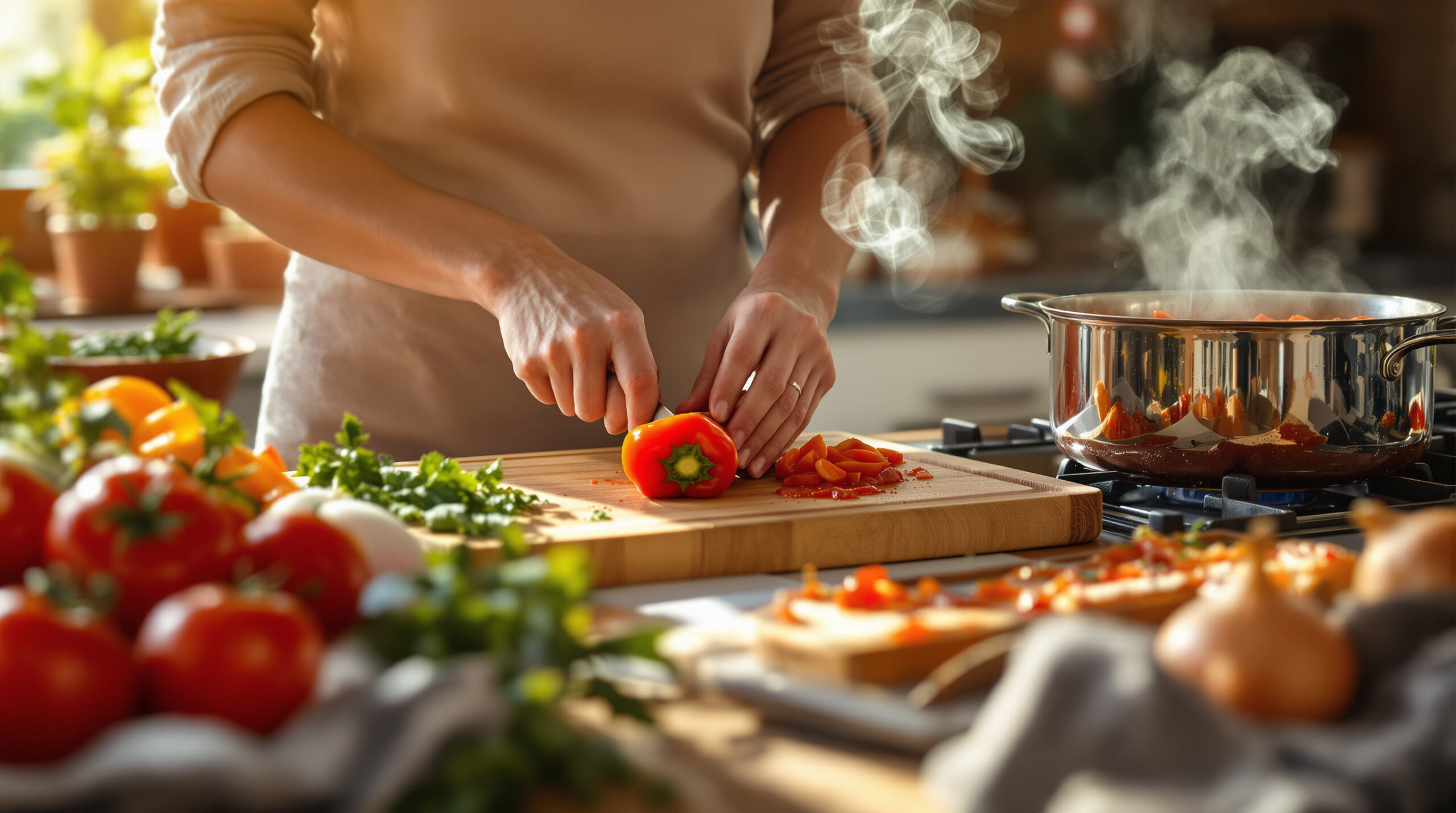 הרוטב עגבניות שלי תמיד היה חומצי מדי: גיליתי שפלפל אחד פשוט יכול לשנות הכול, בלי להוסיף סוכר.