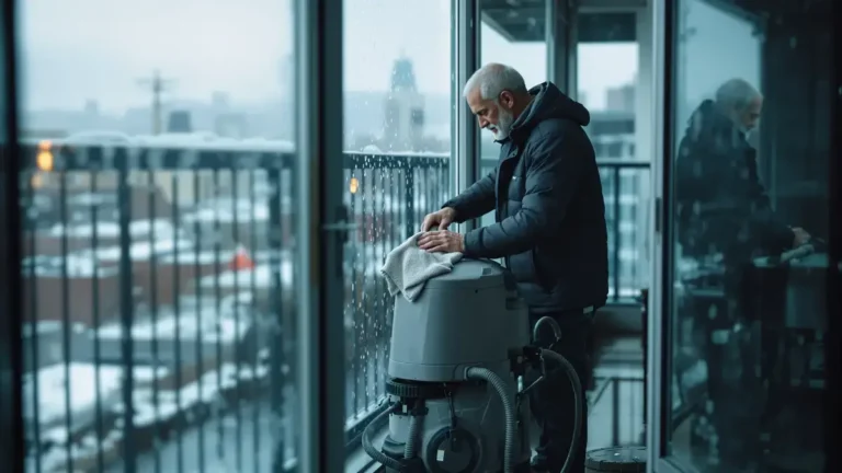 מומחים מזהירים מי שמזניח את תחזוקת המרפסת בחורף עלול להזיק למכשיר הניקוי ולגרום לתיקונים יקרים