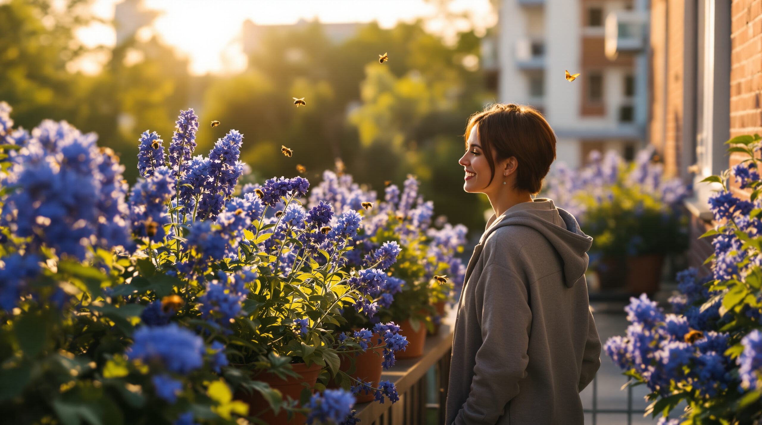 אמרתי שלום לגרניום: הצמח הכחול המדהים הזה השתלט על העציצים שלי בשישה שבועות ומושך את כל הדבורים בשכונה