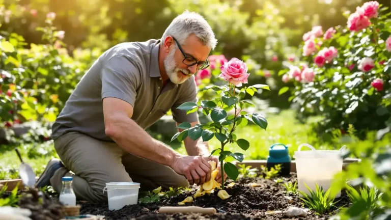 קליפת בננה וקמצוץ מלח טיפ מפתיע שגם גננים מנוסים לא מכירים