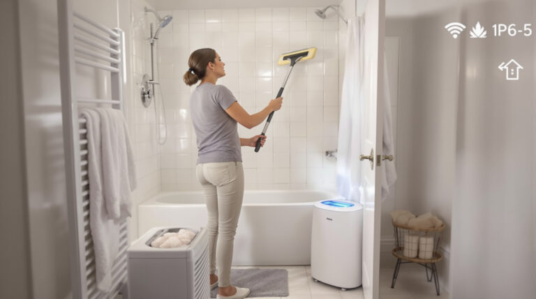 לא חלון ולא ונטה: שיטה חכמה זו מאפשרת לאוורר ביעילות את חדר האמבטיה בלי שיפוץ יקר