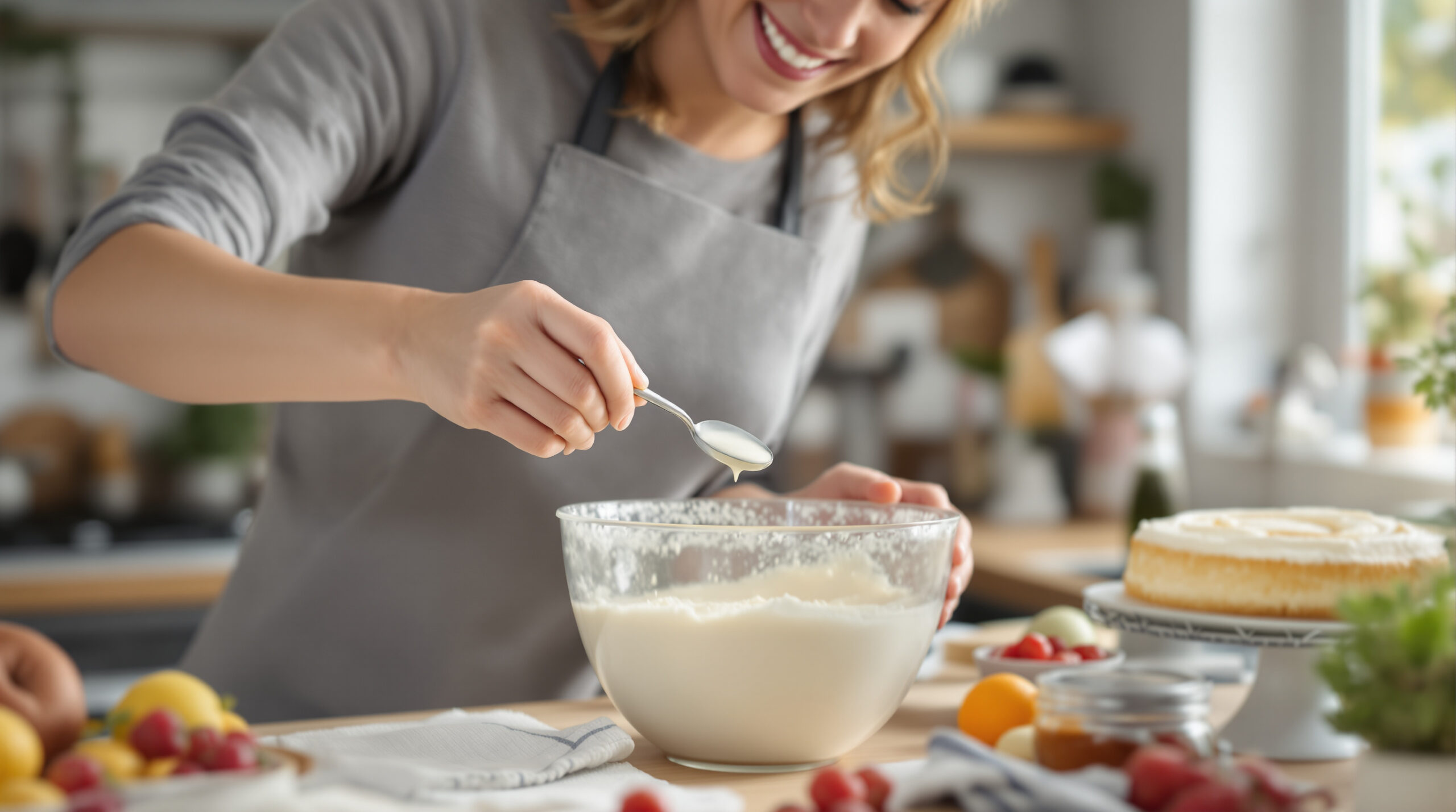 לא יוגורט ולא ביצים: חומץ לבן הופך את בלילת העוגה לקלה ואוורירית במיוחד בכל ביס