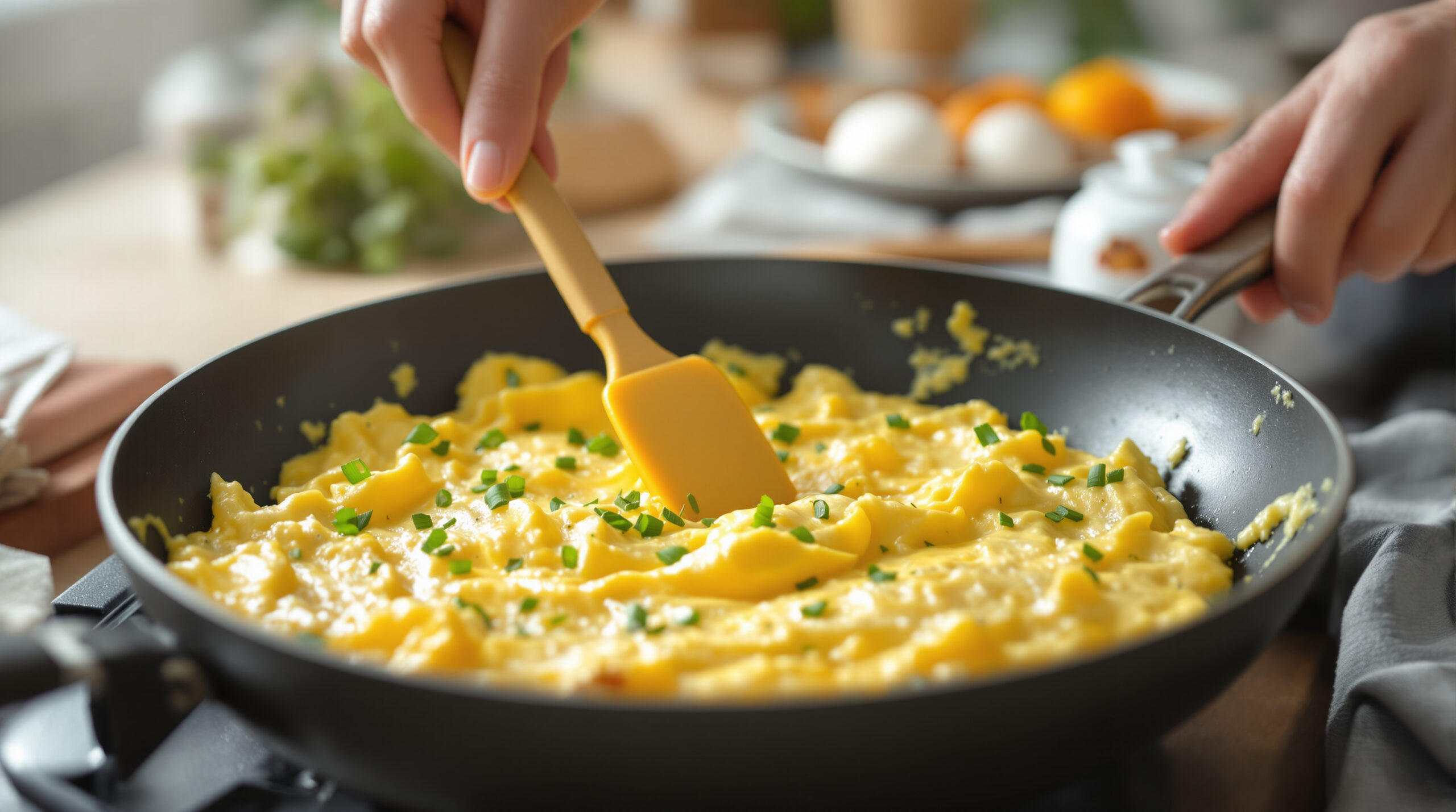 ביצים מקושקשות תפלות: השיטה הפשוטה שהופכת אותן לתענוג קרמי ועשיר תוך רגע