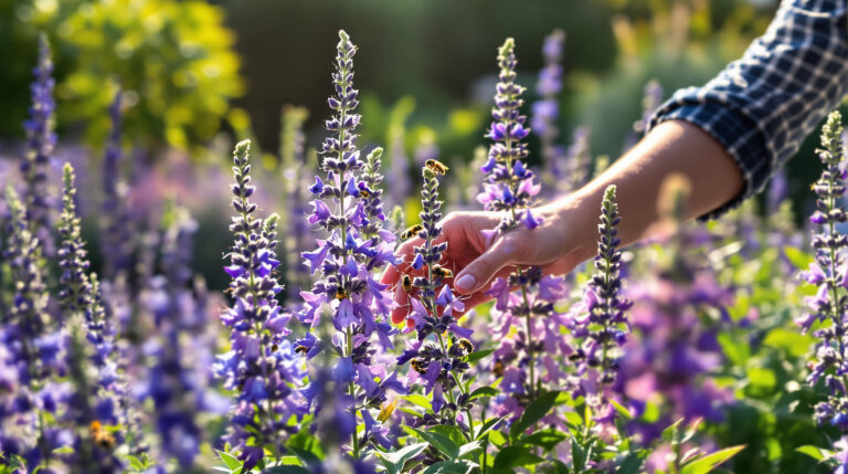 להתראות ללבנדר: צמח רב-שנתי מופלא זה מושך פי 10 יותר דבורים ומפיץ ניחוח בכל הגינה