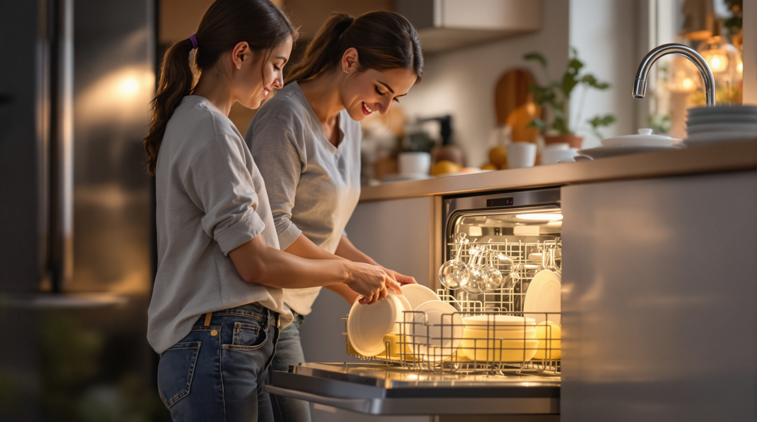 חסכו עד 30% מחשבון המים שלכם עם מדיח כלים שצורך פחות מ-10 ליטר למחזור