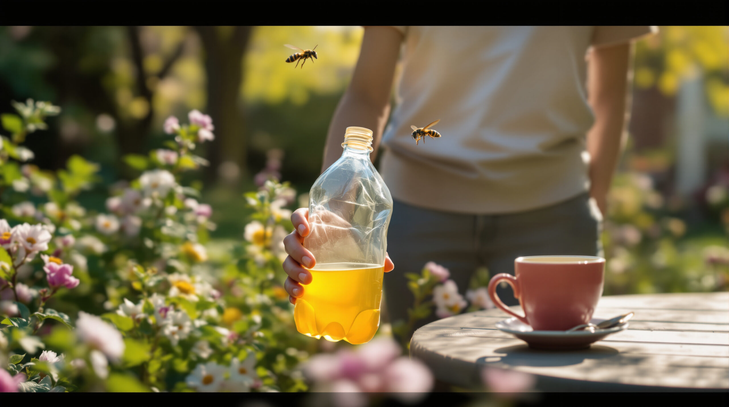 צרעות באפריל: הפעולה ההכרחית בגינה ללכידת המלכה ומניעת 3000 צרעות בקיץ