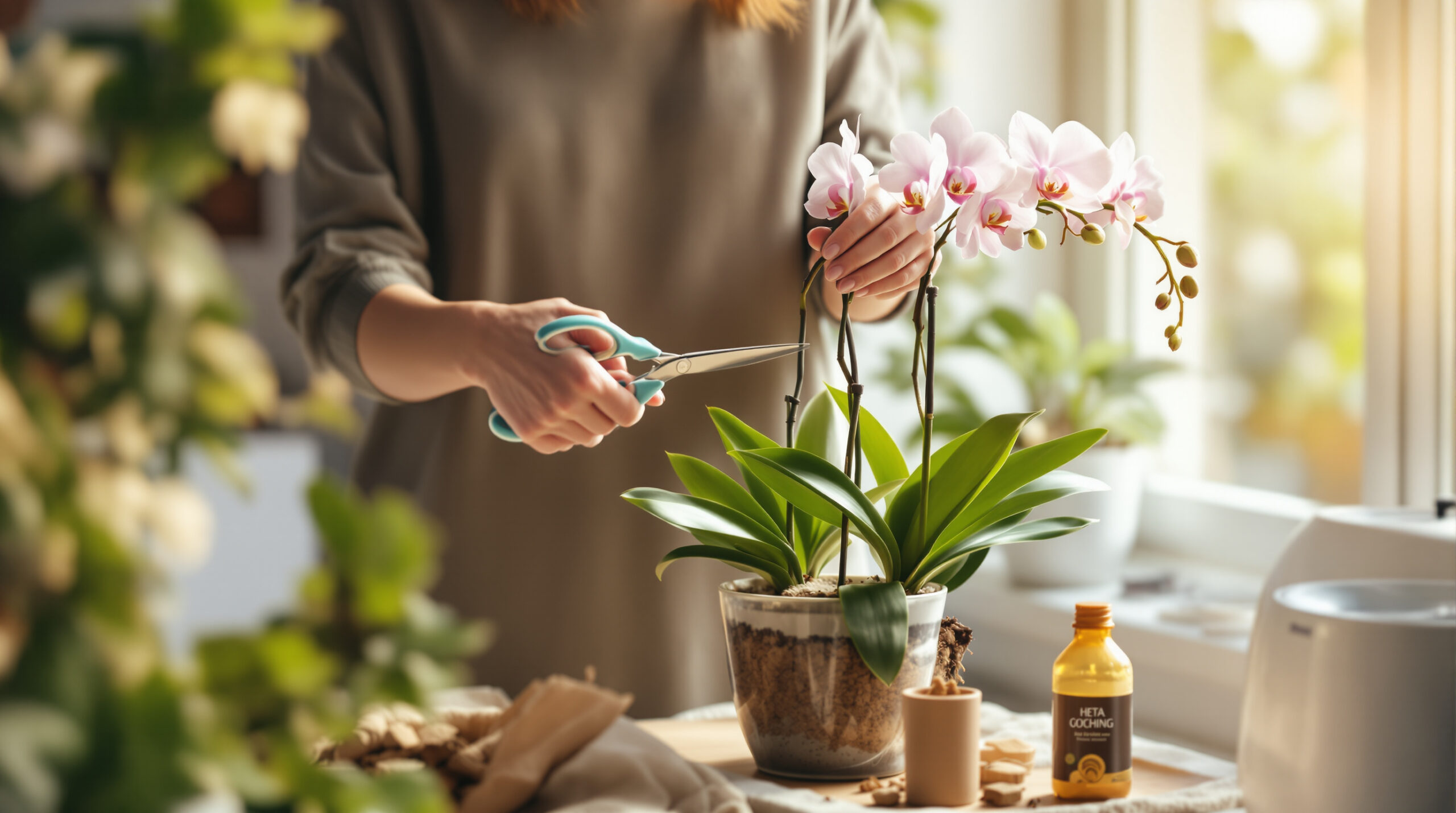 4 פעולות פשוטות שתוכלו לעשות ב-10 דקות כדי לעודד פריחה מחודשת של הסחלבים שלכם לפני הקיץ