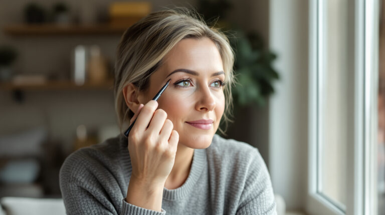 מאז שוויתרתי על מסקרה, גיליתי טריק פשוט שמצעיר את המבט שלי בשנייה – גם אחרי גיל 40