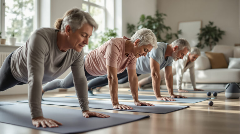 חיזוק שרירי הליבה: בגיל 40, 50, 60 – זה הזמן שעליכם להחזיק בפלאנק לפי הגיל שלכם