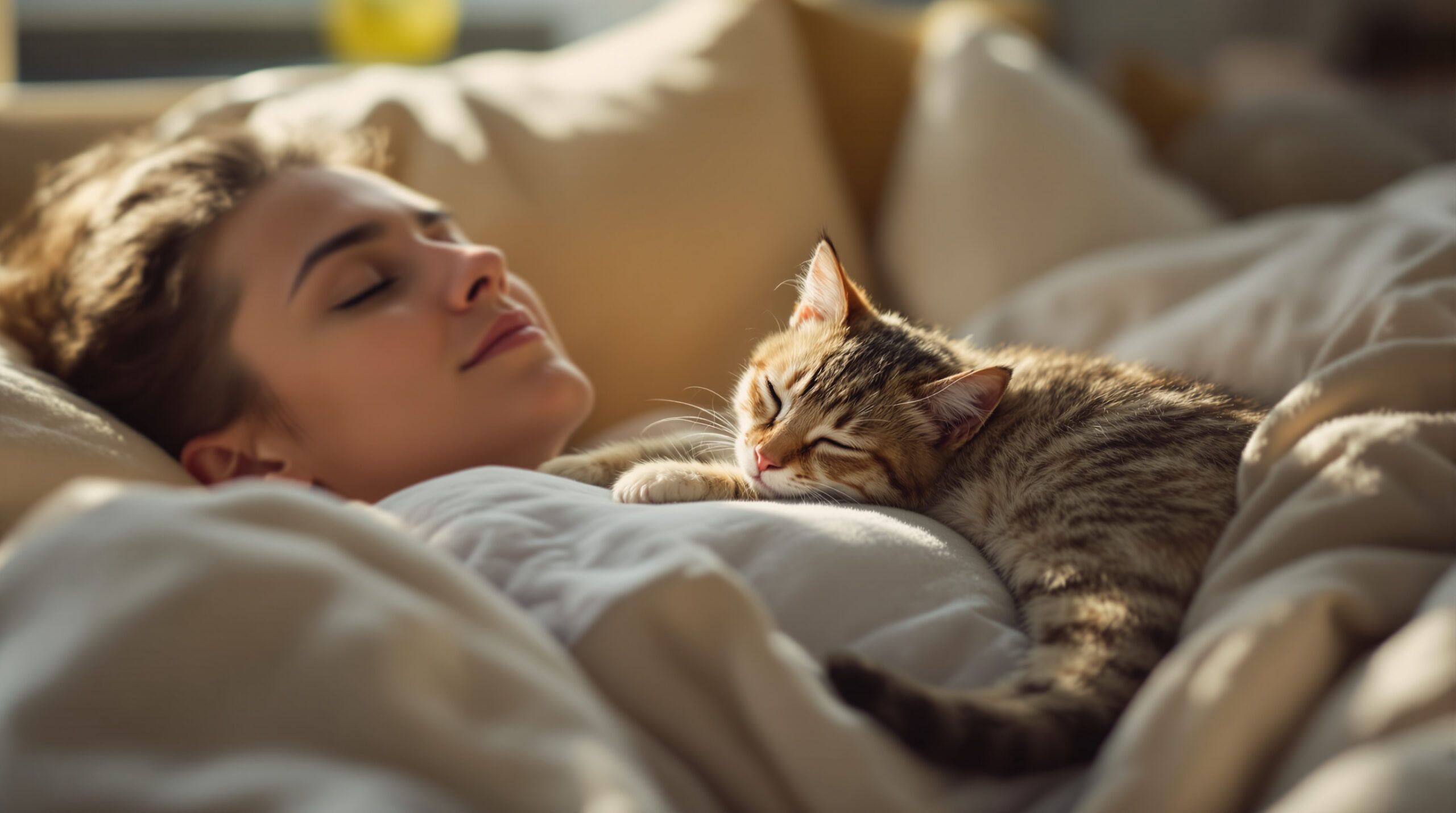 להבין את החתול שלכם: גלו תוך 5 דקות למה הוא ישן עליכם ומה זה מגלה על הקשר שלכם