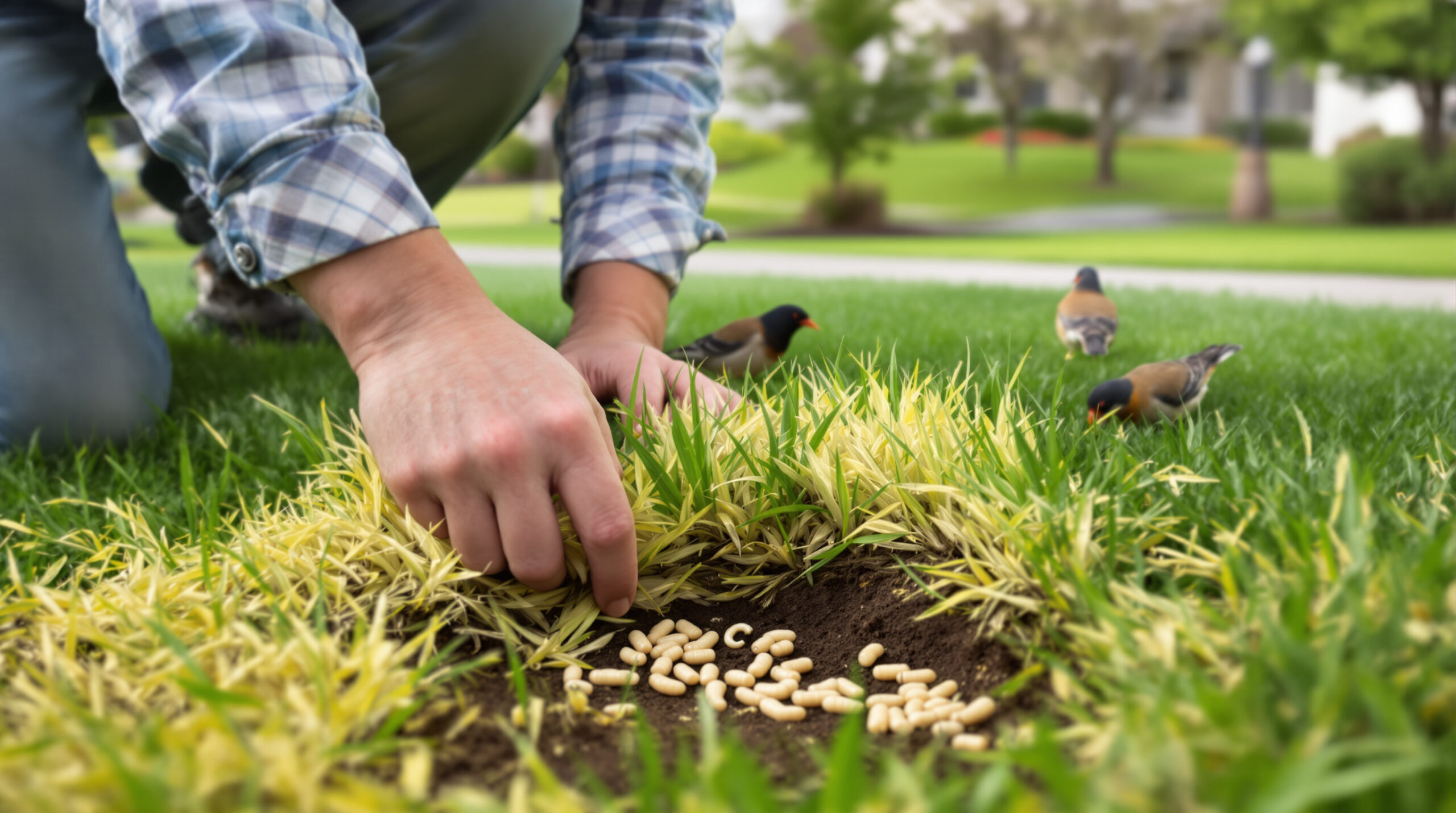 זהו תולעי דשא ב-5 דקות: 6 סימנים שיעזרו לכם להגן על הדשא לפני שייגרם נזק