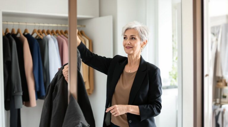שיער אפור אחרי גיל 50: צבעי הבגדים האלו עלולים להוסיף עד 10 שנים למראה שלך, לפי מומחי אופנה