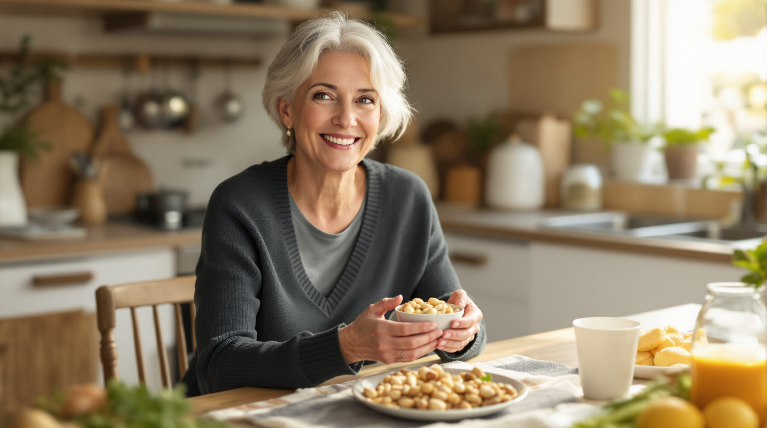 מאז שהכנסתי אגוזים לתפריט שלי, אני מגלה עד כמה הפרי הקטן הזה הוא בן ברית אמיתי אחרי גיל 50