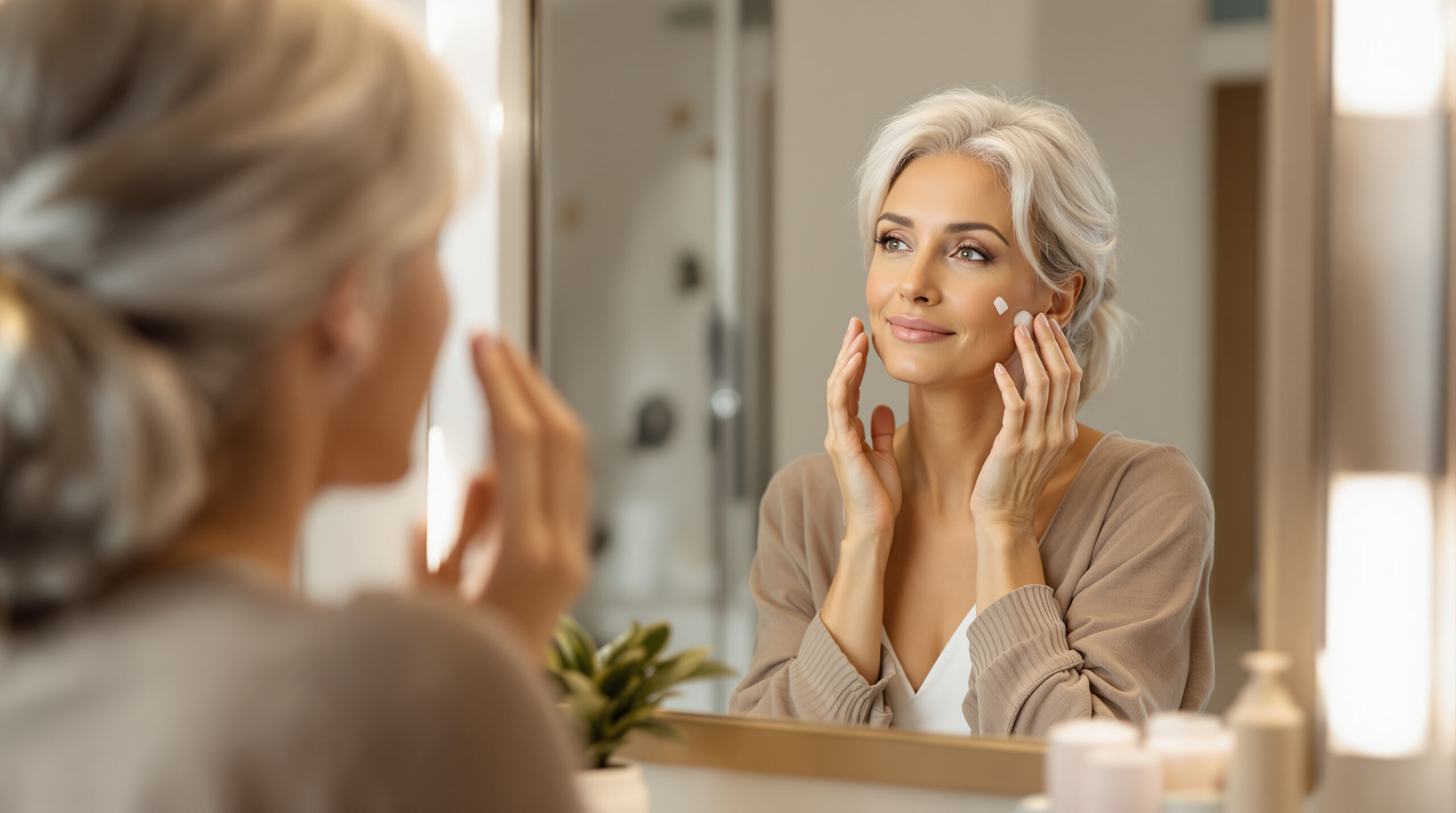 לאחר גיל 50, מאפרים ממליצים על קרם גוון לטשטוש קמטים, לפי מומחי תחום היופי