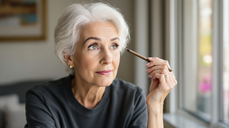 הטעו אתכם: העיפרון הטוב ביותר לגבות לבנות אחרי גיל 60 לא מדגיש – עדיף לבחור בגוון טבעי