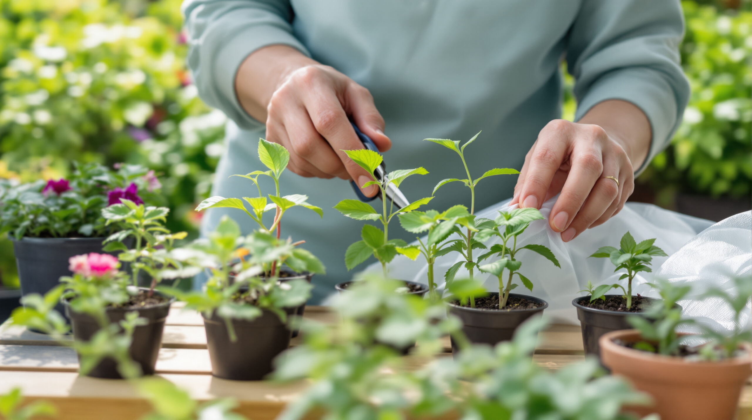 גינון: באפריל ניסיתי 7 ייחורים קלים, אבל טכניקה לא נכונה כמעט הרסה לי את הפרויקט של עציצים פורחים