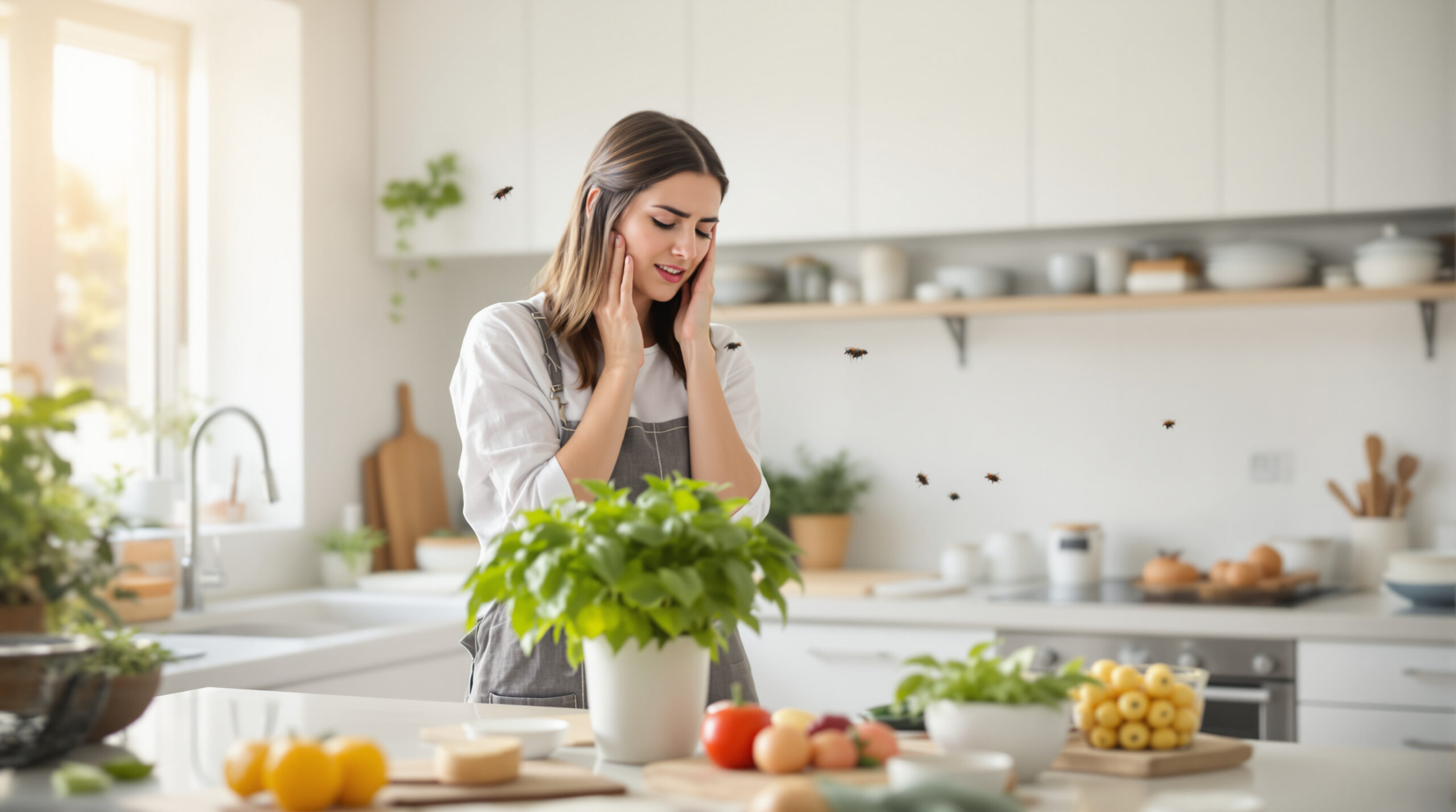 חשבנו שצמח זה מרחיק זבובים: בפועל, הוא דווקא מושך אותם יותר למטבח שלכם