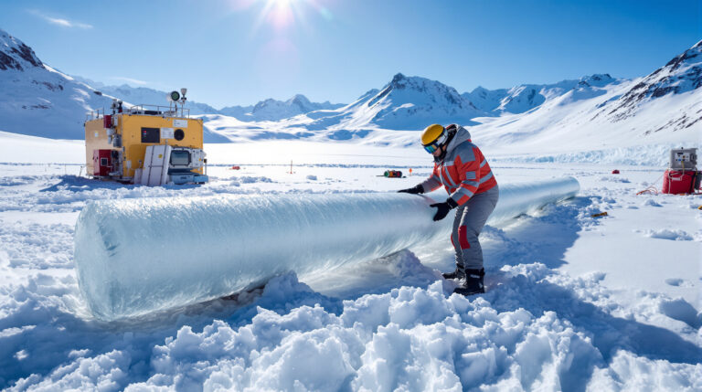 גושי קרח עתיקים חושפים סיבות מפתיעות לשינויים אקלימיים, לפי חוקרים