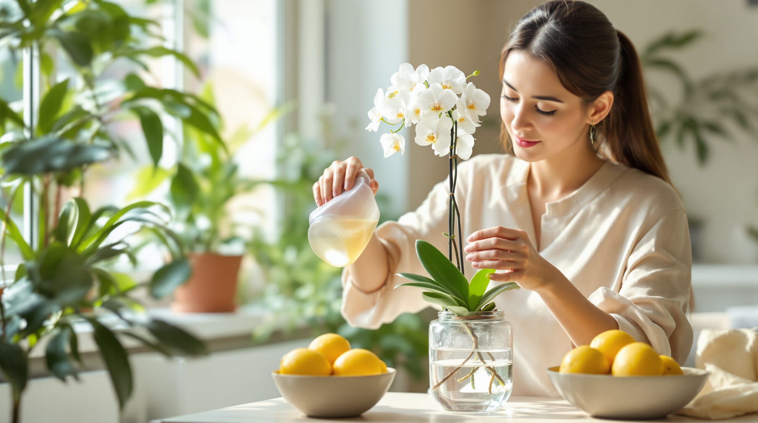 ללא דשנים וללא חומרי הדברה: הלימון מעודד פריחה טבעית של סחלבים לפרחים מרהיבים וללא כימיקלים