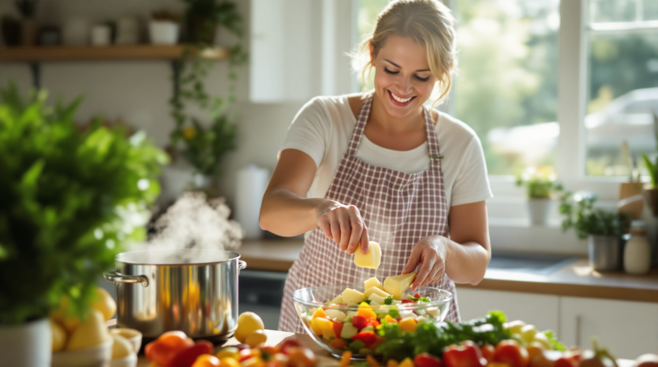 חשבנו שאורז ופסטה מקלים על הסלטים: הפחמימה הפחות קלורית הזו עשויה להיות המפתח לסלט מוצלח